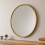 Spot On Dealz 40cm Round Wall Mirror Gold Frame Home Decor 1