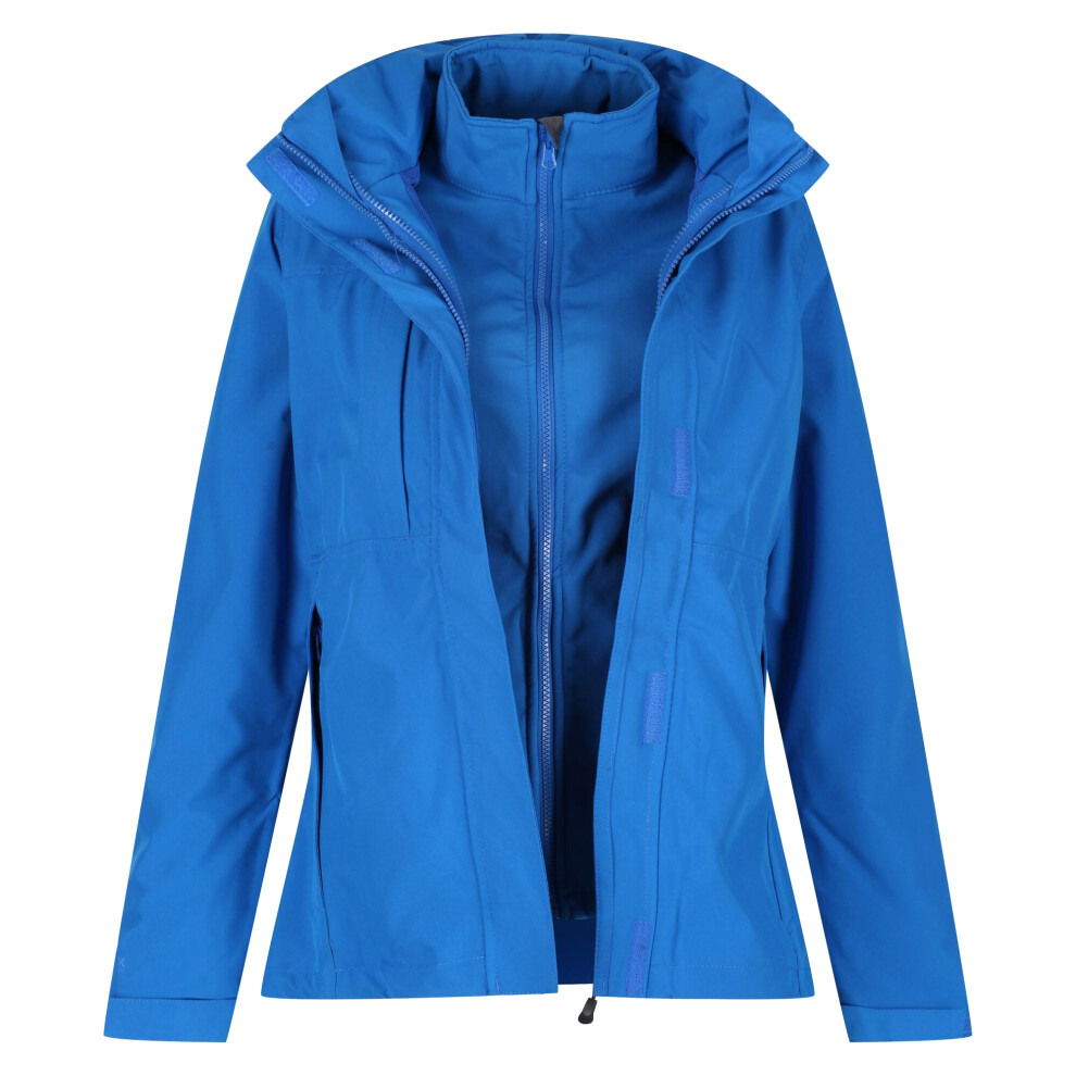Regatta (10, Oxford ) Professional Womens/Ladies Kingsley 3-In-1 Waterproof Jacket Blue