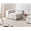 Beliani Corner Seat ARDAL Right Hand Off-White Corduroy 2