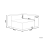 Beliani Corner Seat ARDAL Left Hand Off-White Corduroy 3