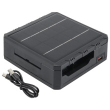 18650 Charger Solar Lithium Battery Charger Type-C Four-Slot Multi-Function Outdoor Charger
