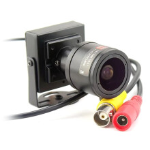 1200TVL CMOS Kleuren Analoge Module met 2,8-12 mm Varifocale Verstelbare Lens + RCA-Adapter voor Bewakingscamera'S PAL