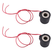 2X 6352012 Solenoid Valve Coil 12V 18&Quot Wire Leads Size 10 for HydraForce Valve Stem 10 12 16 38 58 Series