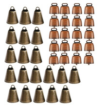 40 StüCk Kuh, Pferd, Schaf, Grasen, Kupferglocken, Rinder, Ziege, Nutztier, Laute Bronzeglocke, Kleine Kuhglocke Aus Metall