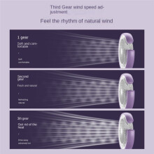 Desk Lamp Fan 1200mAh Desktop Runner Light Handheld Electric Fan Multifunction Practical 3 Speed Fan,