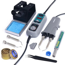 938D Tragbare Lötstation mit Pinzette, 220 V, Lötstation, Chip-Entlötset, EU-Stecker