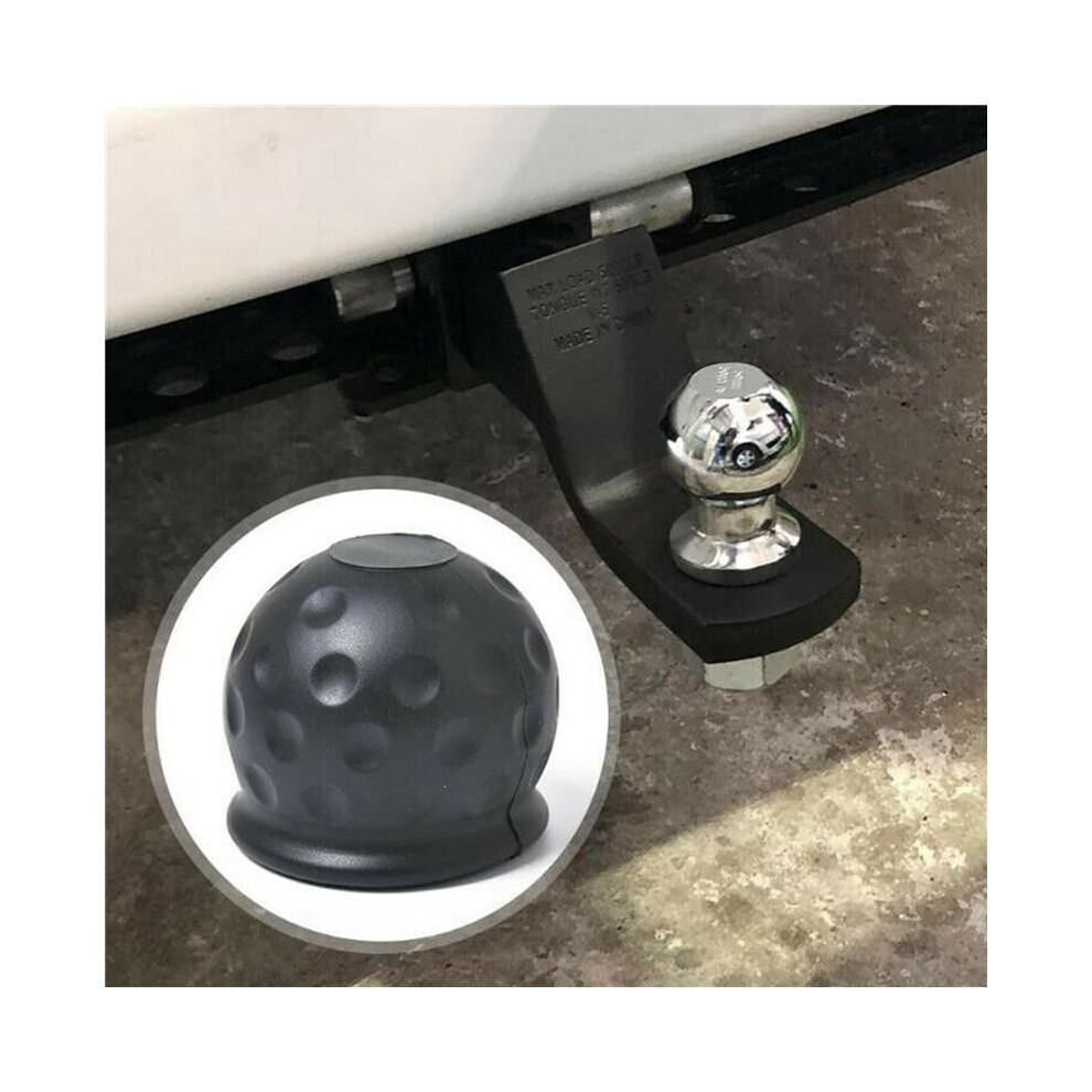 2Pcs 50Mm Tow Bar Cover Cap Towing Hitch Caravan Trailer Towball Protect For Car Truck Trailer Rv Atv Quad 4711174016693