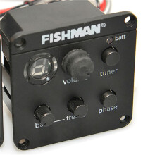 3X FISHMAN GUITARS Gitarrpickup ISYS+ EQ Preamp System för Akustisk Gitarr, Förstärkare, Justerbart Ljud, Gitarrtillbehör