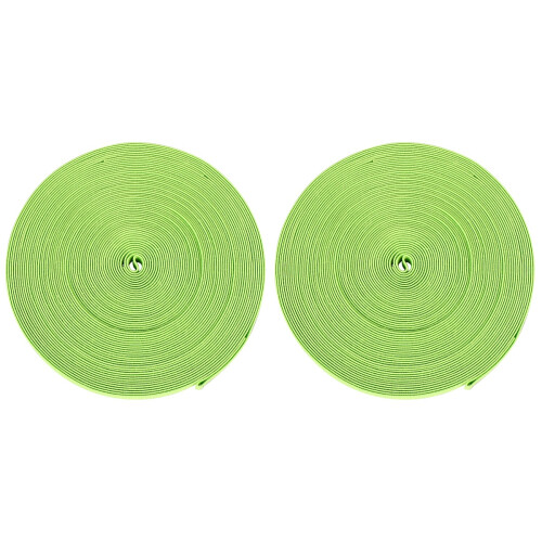 2Rouleaux Bande Élastique Pour Chaussures Vert Résistant DIY