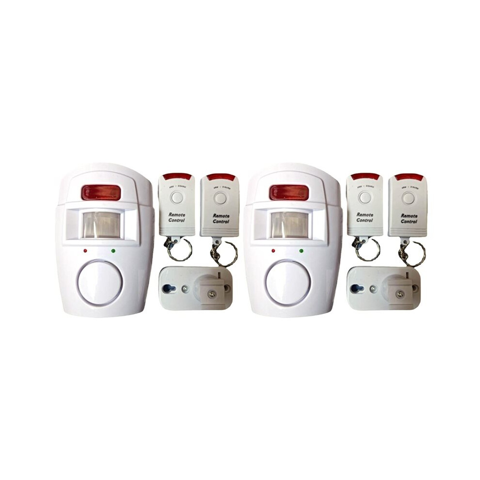 Wireless Motion Sensor Detector Alarm, Battery-Powered Infrared Motion Sensor Security For Home Garage Entry All Around 4712017660219