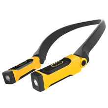 Luz de Leitura de Pescoço LED Recarregável com Dois Níveis de Brilho para Leitura, Tricô, Camping e Reparos. Luz de Trabalho LED.