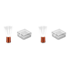 2X BD Tuning Resin Plastic Whistle Mouthpiece for Suona, Easy Maintenance and Wide Compatibility with Suona Accessories