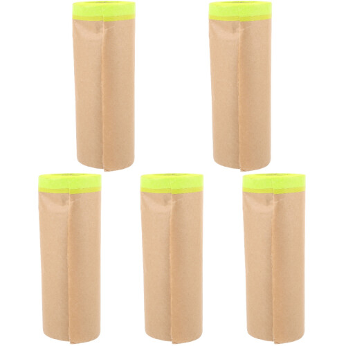 5Rolls Möbelabdeckpapier Aus Leichtem Kraftpapier Für Malerschutz