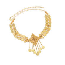 Blingbling Waist Belt Stylish Carved Floral Waist Chain-ST039