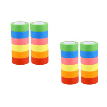 24Rolls Adhesive Masking Tape Tear Resistant Paper Tape for DIY