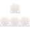 4Boxeswhite Multi-Use Fake Pearl Beads Durable Jewelry Materials 1