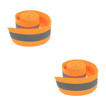 2Rollen Oranger Reflektierender Stoff Für Outdoor Hochsichtbares