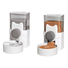 Dog Food Feeder Cat Automatic Feeding Water Bowl Pet Food Storage Dispenser