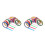 28Rolls Assorted Color Pet Packing Tapes for Versatile Bag Tying 1