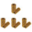 8Rolls Golden Metallic Rope Gift Packaging and Decoration 1