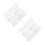12Sheets Silver Metallic Alphabet Number Stickers for DIY Art 1