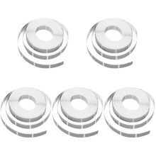 5Rolls DIY Scratch Off Stickers Grey Paper for Gift Decor and Rewards