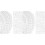 24Sheets Clear Pattern White Vinyl Letter Number Stickers for Crafts 1