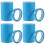 10Rolls Sky-Blue Masking Tape Pet Auto Paint and Model Use 1