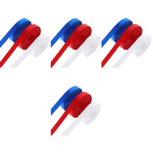 12Rolls DIY Patriotic Ribbon for Gift Wrapping and Home Decoration