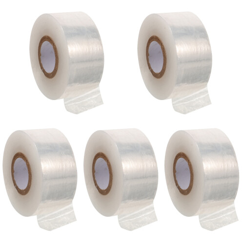 5Rolls Cuttable White PVC Mouth Seal Films Durable