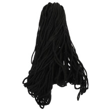 5Rolls Black Cotton DIY Rope Hand Woven Crafts Making Decorative Cord