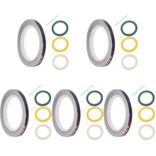 20Rolls Adhesive Paper Tape for White Board Crafting and Gift Wrapping