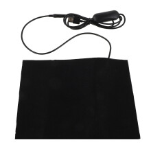 Coussin Chauffant Taille USB Noir, Compact