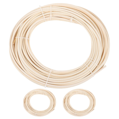 3Rolls Dauerhaftes Rattan Möbelrattan Flechtmaterial Für Heimwerke