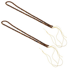 2Stränge Farbige Natürliche Steinperlen Spacer Für Schmuck