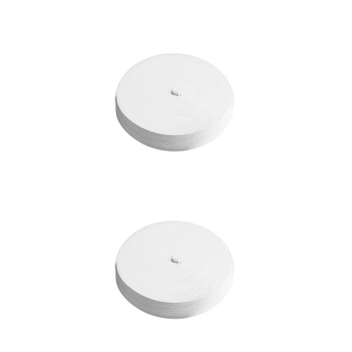 2Rouleaux Bande Couture Elastique Elastique Blanche Vêtements Souple