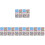 32Sheets Round Assorted Color Number Stickers for Storage Box Labeling 1