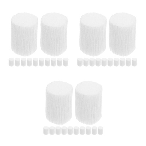 36Rolls White Acrylic Yarn Kit for DIY Latch Hook Rug Making