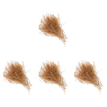4Boxes Brown Miniature Grass Model for DIY Sand Table Landscape Art
