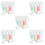 65Rolls Multi Color Thermal Printer Paper Roll Clear Printing Adhesive 1