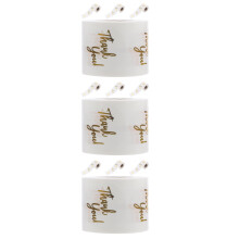 12Rollen Golden Ronde Bedankstickers Zelfklevend Voor Zakelijk Gebruik