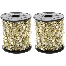2Rolls Artificial Pearl Garland String for Wedding and Craft Use