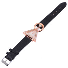 2Stk Damenuhr Leder Quarz