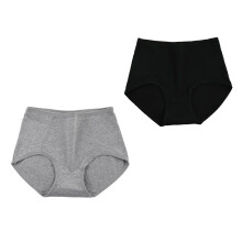 2Stk Damen Unterwäsche Taille Atmungsaktiv