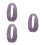 3Rolls Violet Handmade Rope for DIY Tapestries and Decorative Crafts 1