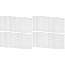 20Velwitte Zelfklevende Rond Stickers Voor Kinderen, School En Thuis