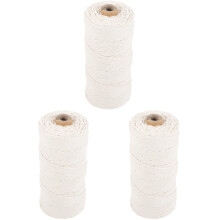 3Rollen Stevig Katoenen Touw Voor DIY Projecten En Macramé Creaties