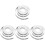 4Rolls Paper Scratch Off Stickers Silver Coating for Handmade Use 1