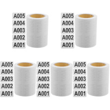 5Rollen Wit Genummerde Stickers Voor Kleding En Voorraadbeheer Gebruik