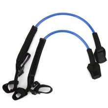 2 piezas de correa para tabla de surf 22-28 pulgadas ajustable TPU azul